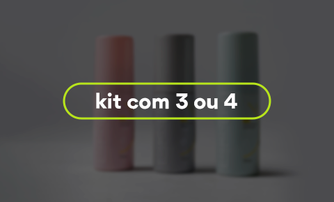 Kits com 3 ou 4 unidades