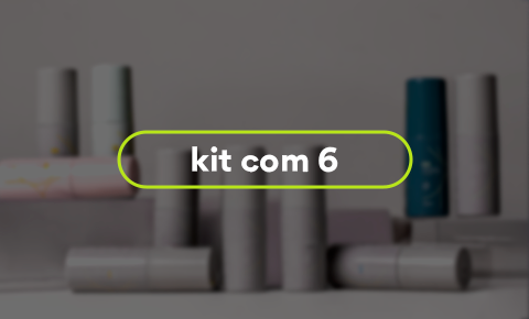 Kit com 6 unidades