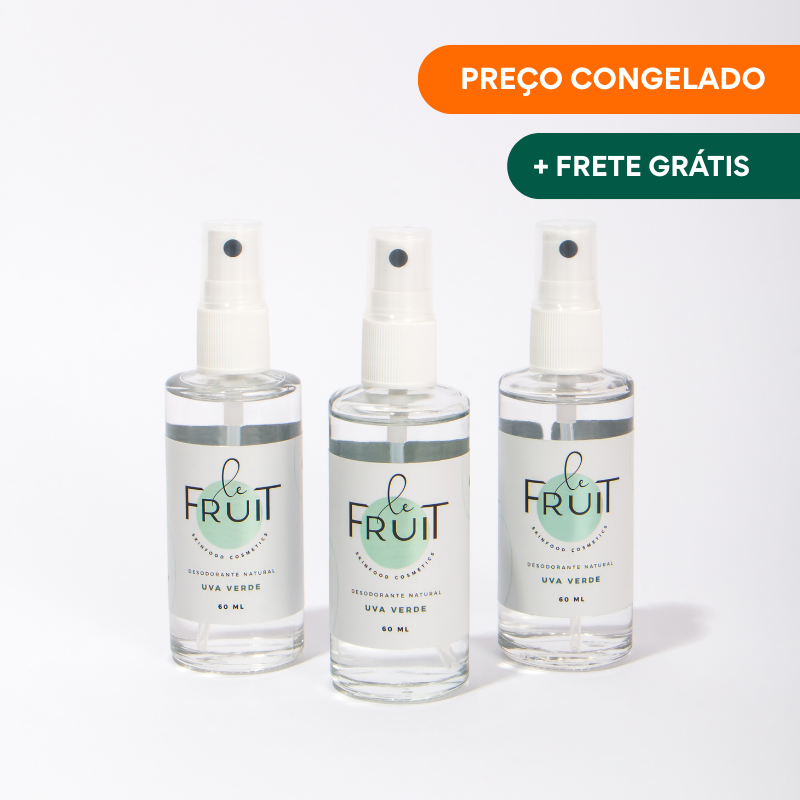 Kit Trio Natural Uva Verde