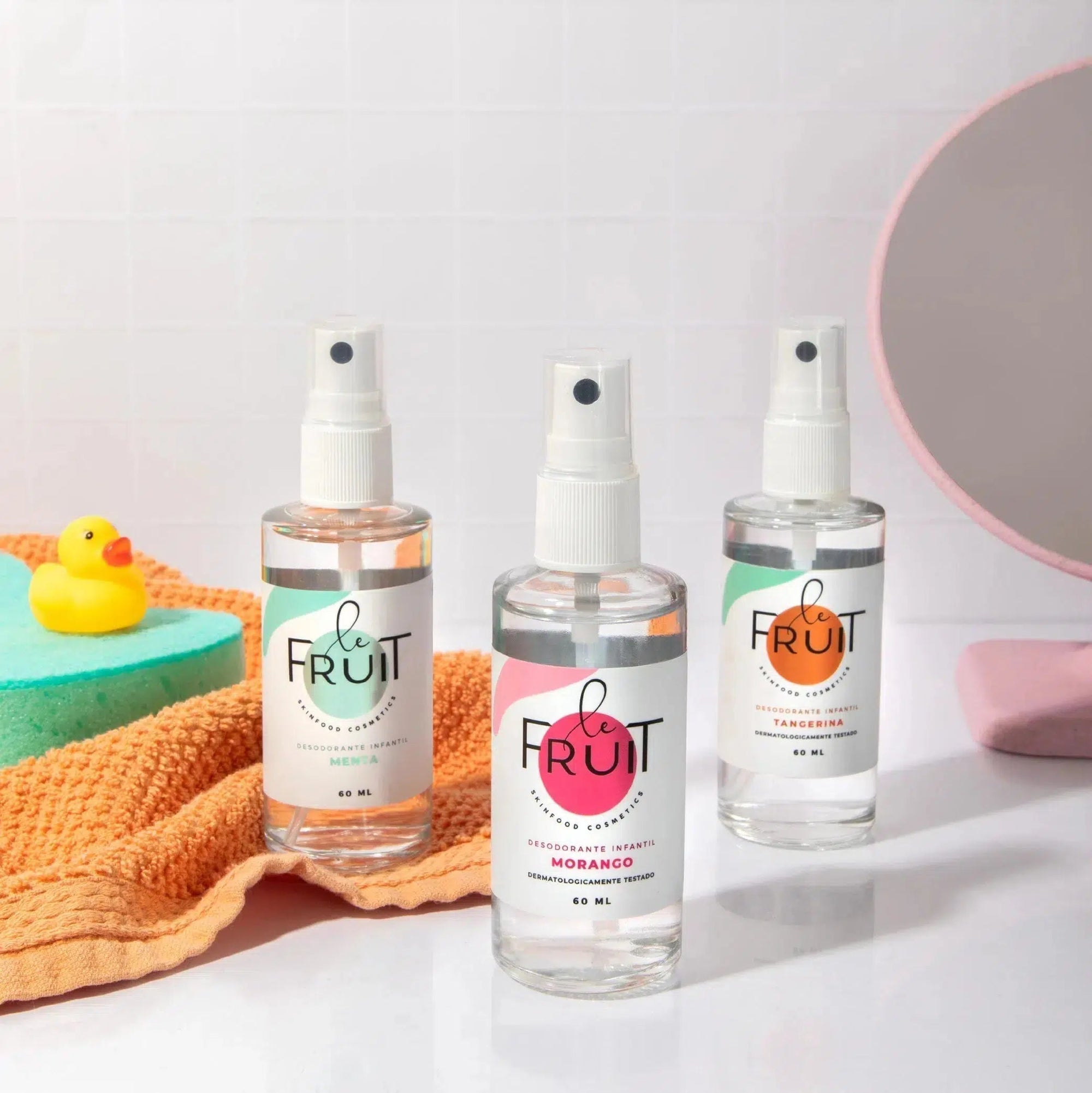 Kit Trio Desodorante Infantil