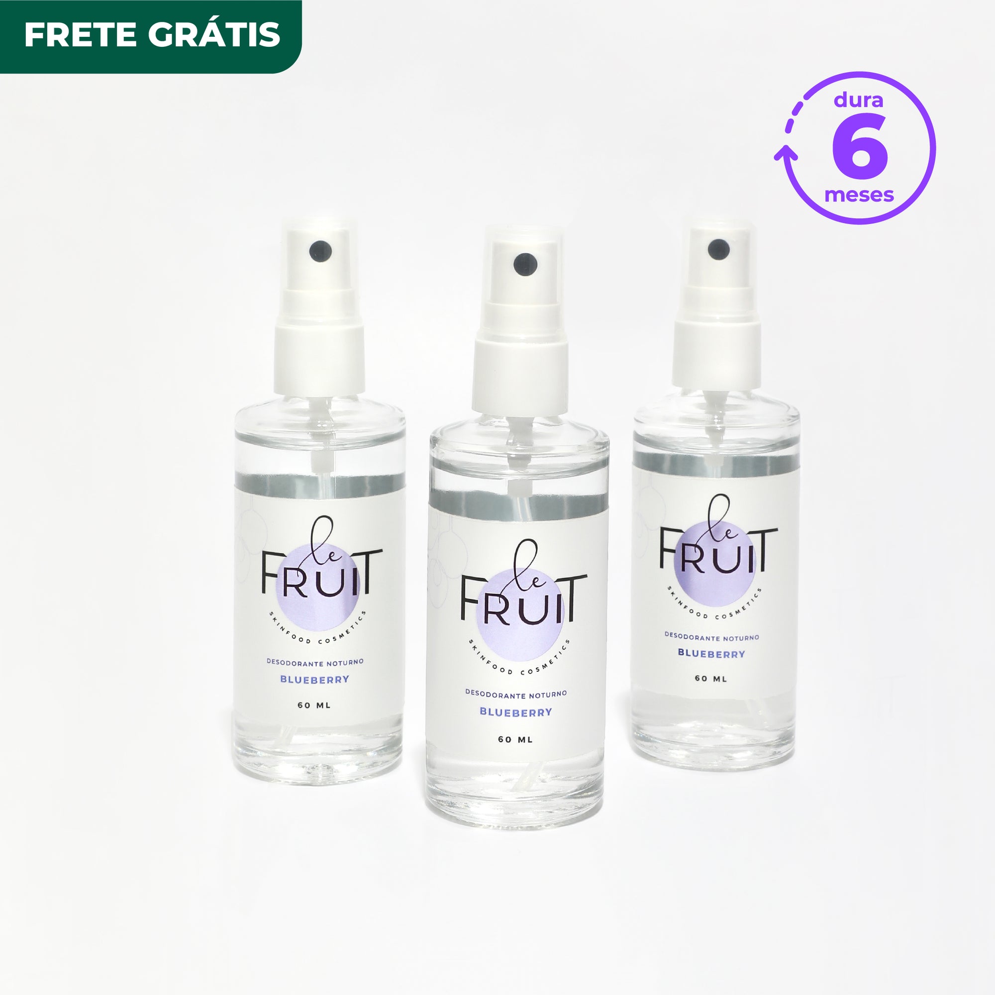 Trio Noturno Blueberry