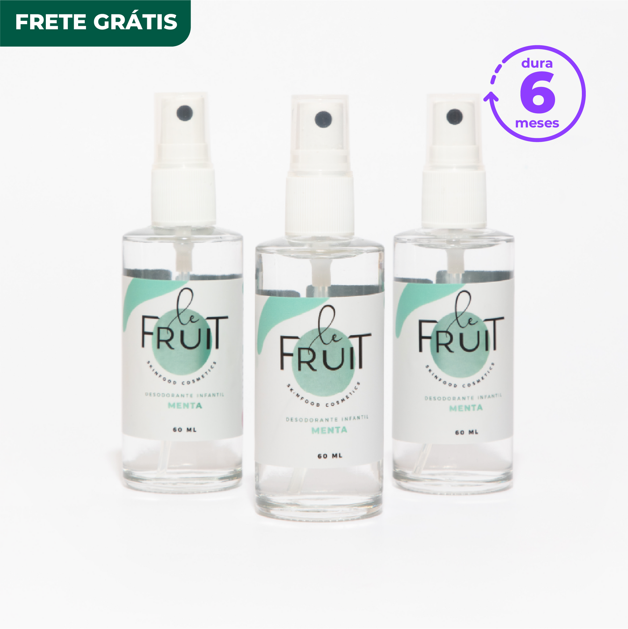 Kit Trio Infantil Menta