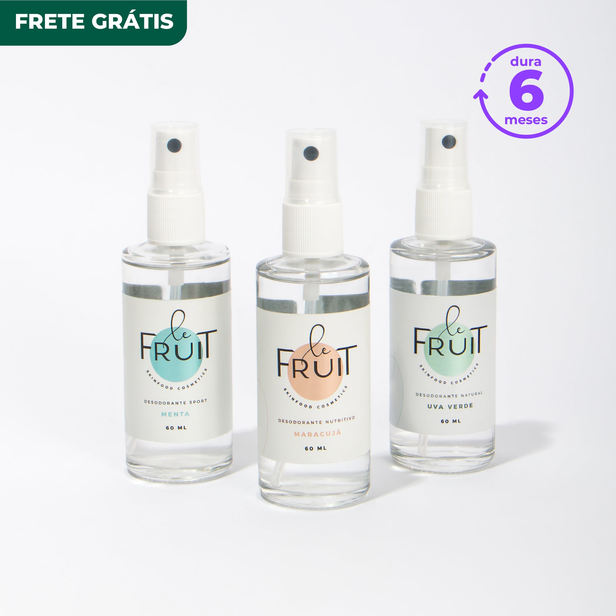 Kit Trio Desodorantes