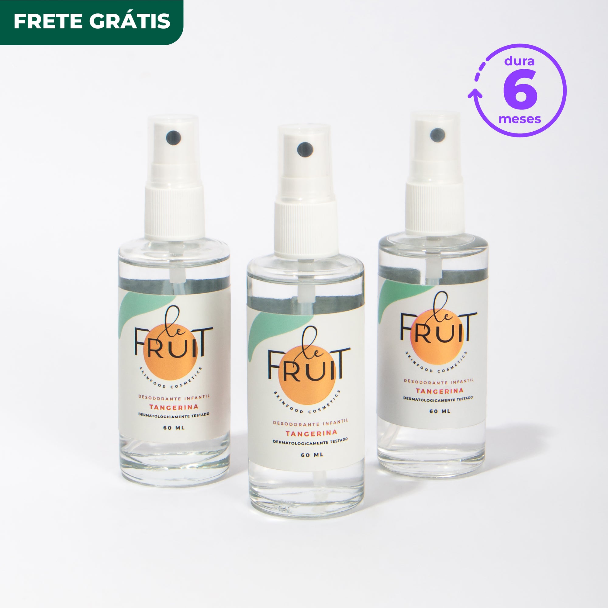 Kit Trio Infantil Tangerina
