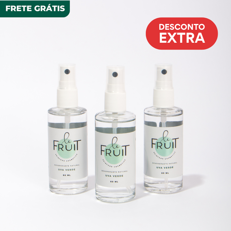 Kit Trio Natural Uva Verde
